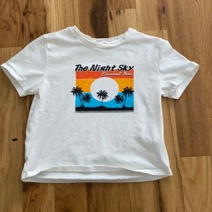 Coconut Tree crop top